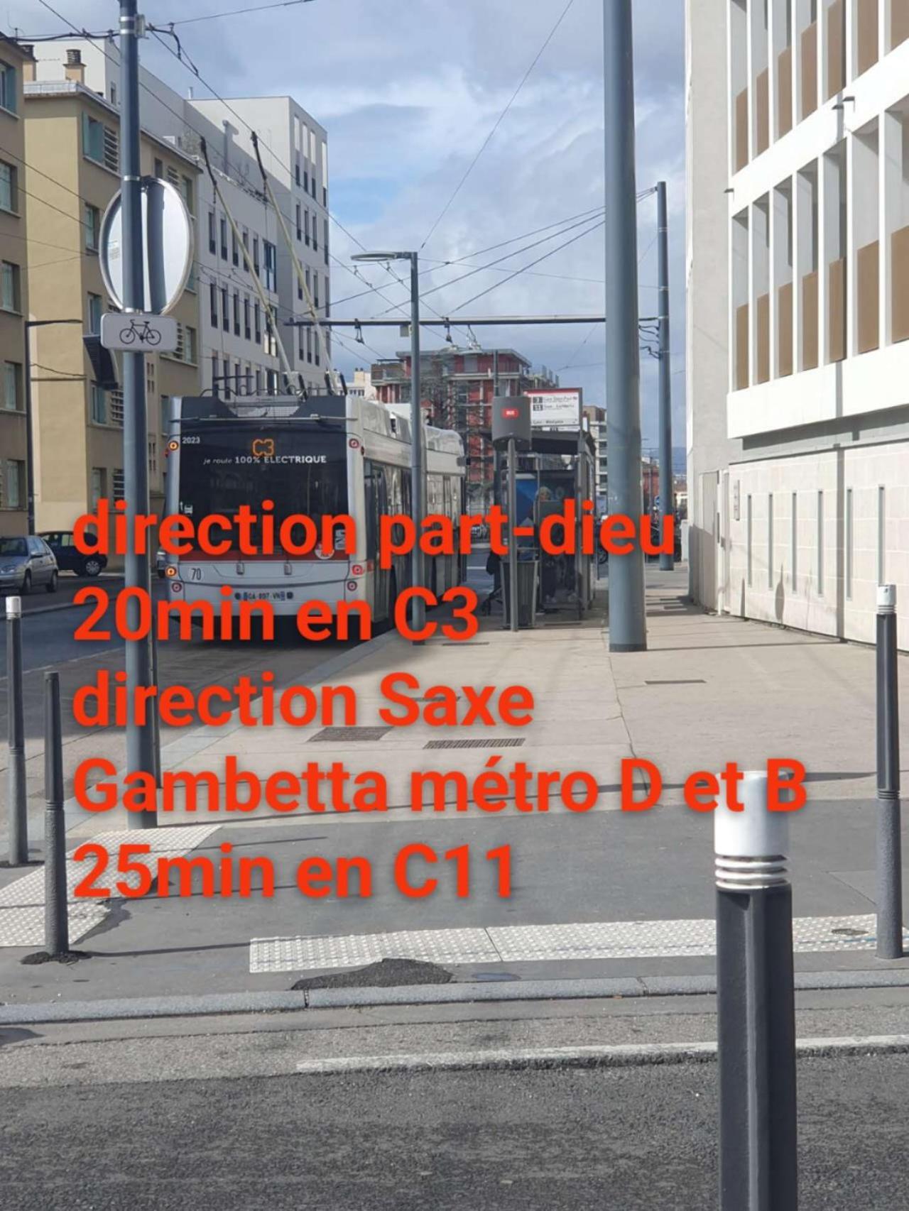 Medipole T2 Avec Un Garage Gratuit Sur Place, 16min A Centre Lyon En Metro A